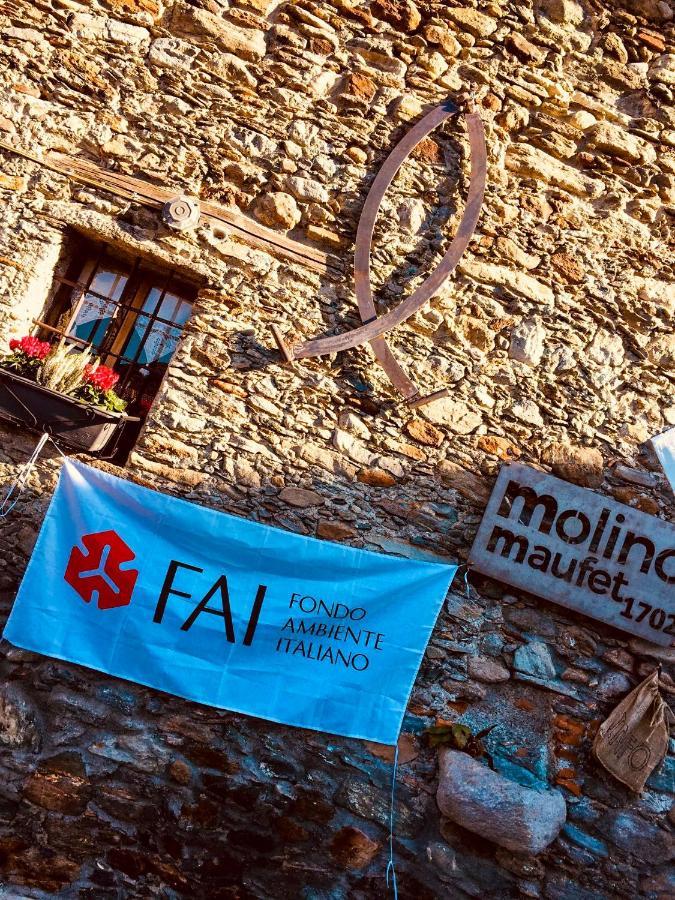 La Roggia - Lake Como Heritage Home In Molino Maufet Watermill - Patio On The Garden Colico Exterior photo