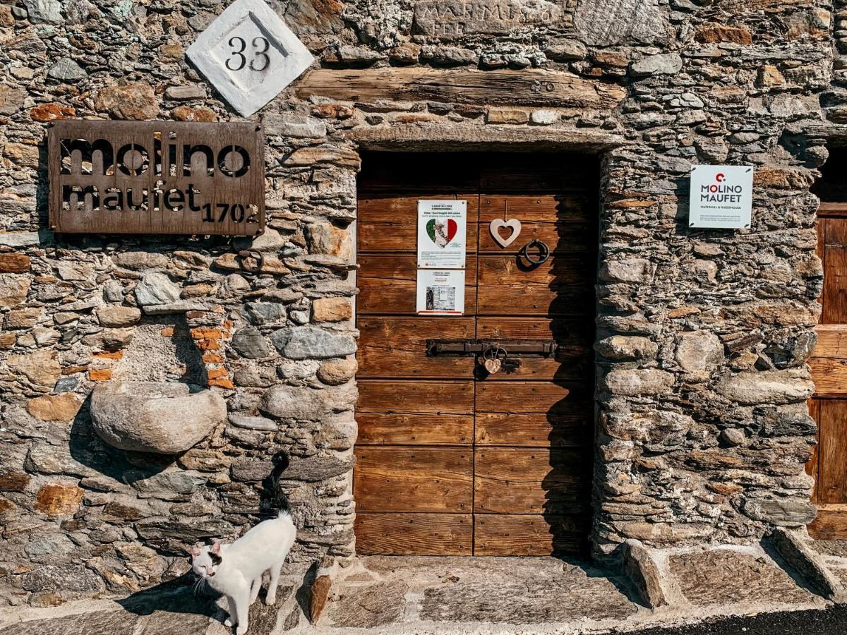 La Roggia - Lake Como Heritage Home In Molino Maufet Watermill - Patio On The Garden Colico Exterior photo